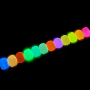 Schlussverkauf 36-Farben-Glow In Dark Rainbow Gel Polish Die Westink Schönheits-UV-Gel-Nagel