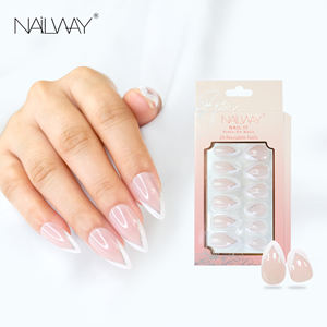 Promotion Prix usine Nouveau design Vente en gros <span class=keywords><strong>Faux</strong></span> <span class=keywords><strong>ongles</strong></span> à presser Marque privée <span class=keywords><strong>Faux</strong></span> <span class=keywords><strong>ongles</strong></span> artificiels français - Product Image 1