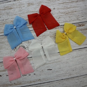 إكسسوارات شعر للفتيات, إكسسوارات شعر منحنية شيفون مفضلة للفتيات ، تخفيضات هائلة - Product Image 4