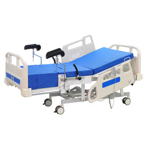 Производитель Hebei, Электрический гинекологический операционный стол, кровать для доставки из нержавеющей стали, кровать для акушерского осмотра - Product Image 6