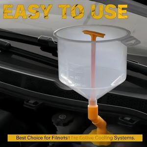 Kit de remplissage de liquide de refroidissement Seiko Diy 15 pièces, sans déversement, universel pour les ajouts d'antigel automobile - Product Image 3