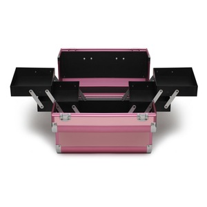 Estuche cosmético <span class=keywords><strong>de</strong></span> belleza al por mayor, caja organizadora <span class=keywords><strong>de</strong></span> almacenamiento <span class=keywords><strong>de</strong></span> <span class=keywords><strong>maquillaje</strong></span> <span class=keywords><strong>profesional</strong></span> <span class=keywords><strong>de</strong></span> aluminio, estuche cosmético portátil <span class=keywords><strong>profesional</strong></span> - Product Image 6