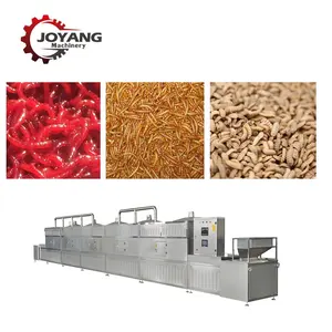 Maggot Maggot Drying Machine Black Soldier Fly Larvae Microwave Dryer Mealworm Insects Dehydration Equipment