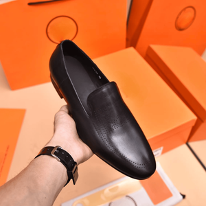 Full-grain Upper Foamed Cowhide Oxford Shoes Rubber/Latex Midsole Rubber Outsole & Fabric Lining All Seasons - Product Image 5