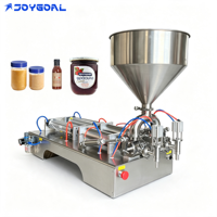 Machine de remplissage de liquides pneumatique à double tête semi-automatique pour jus, huile comestible, shampoing, cosmétiques, gel capillaire