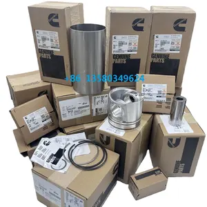 Cum-mins PC200-8 ORIGINAL PC220-8 kit de revêtement de cylindre QSB6.7 6D107 kit de piston 6754-31-2111