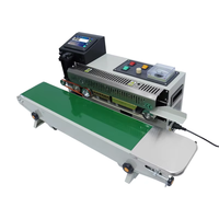Máquina Selladora de Bolsas Automática Continua Horizontal para Codificación y Sellado de Empaques con Impresión de Fecha por Inyección de Tinta