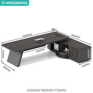 Bureau du patron, bureau de direction simple et moderne, bureau de direction haut de gamme et atmosphérique, bureau du président - Product Image 6