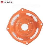 Piezas de Altavoces HY AUDIO para Ensamblar Marcos de Altavoces de Precisión Personalizados, Altavoces y Accesorios Profesionales, Canasta de Metal y Hierro