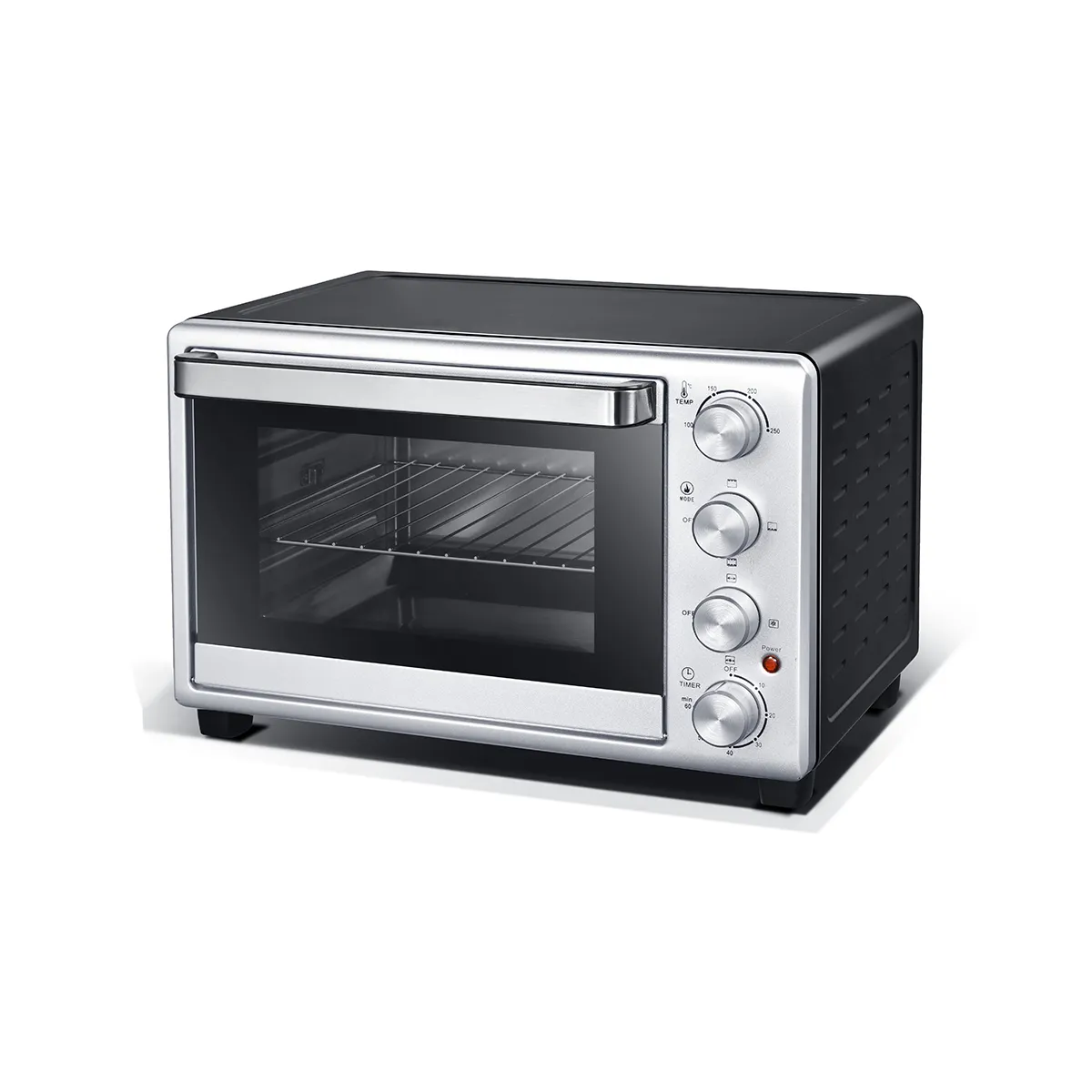 45L Large容量High Quality Pizza Oven、Electric Household Kitchen Appliance Toaster Oven、1800W Multifunction Baking Oven。