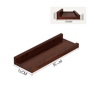 Soporte de estante oculto de acero moderno de un solo característica, acabado en zinc GQK GL07092, impermeable, duradero, fácil instalación, soporte fuerte - Product Image 3
