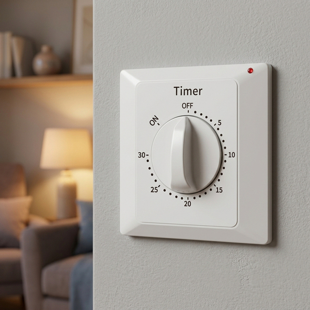Intelligent Mechanical Countdown Timer Switch 30Min Kitchen Time Control 220V AC 10A 2000W Socket