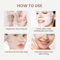 Masque Hydrogel au Collagène de Haricot KOEC Hydratation Tout-en-un Formule Gel Raffermissante Apaisante Masque Visage Soin Coréen Peau de Verre OEM