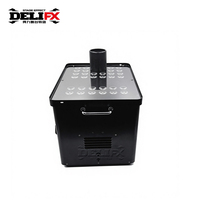 Máquina de Humo Hurricane de 4000W con 32 LED DMX512, 50000 cu. ft./min, Doble Tubo, Reacción Rápida para Efectos de Escenario, Conciertos, Grandes Eventos, Discotecas, DJ