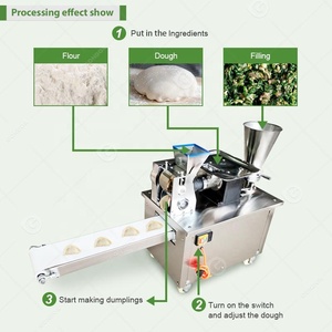 Dòng thương mại Nhà sản xuất mới làm cho tự động Trung Quốc pierogi Con lăn Momo Samo jgl60 ravioli bánh bao máy để - Product Image 5