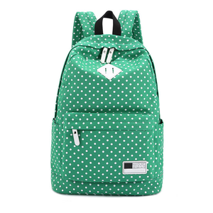 Zaini da donna di nuova moda zaino in tela a pois borsa a tracolla da scuola zaini da viaggio zaini per Laptop ragazze impermeabili JLD - Product Image 5