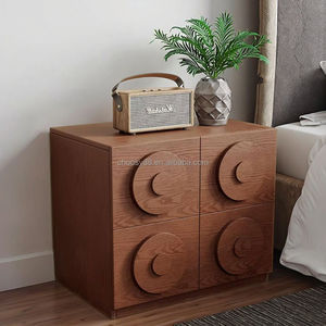 Aparador de madera maciza Retro moderno diseño de forma creativa Simple y elegante para Hotel hogar gran oferta gabinetes de sala de estar - Product Image 1