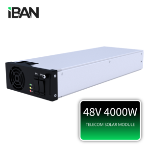 Módulo Rectificador Solar para Telecomunicaciones IBAN POWER SPS 4000 de 4000W Personalizado de Fábrica con >97% de Eficiencia y Peso Inferior a <2kg - Product Image 6