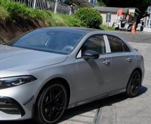 <span class=keywords><strong>Precio</strong></span> de fábrica 2019-2024 para <span class=keywords><strong>Mercedes</strong></span> Benz W117 Class Bodykit Nuevo AMG45 Estilo PP Material Car Bumper Grille Side Skirt Upgrade - Product Image 3