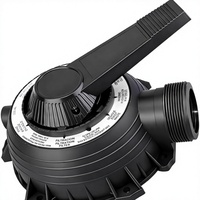 77704-0104 Ensemble de remplacement de valve multiport et de couvercle pour piscine, compatible avec Pentair Sta-Rite WC112-148/A WC112-147 1-1/2 pouces