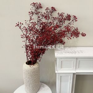 Flor Artificial de Paniculata de Tallo Largo (110 cm) para Decoración de Bodas, Estilo Jardín Secreto - Product Image 4