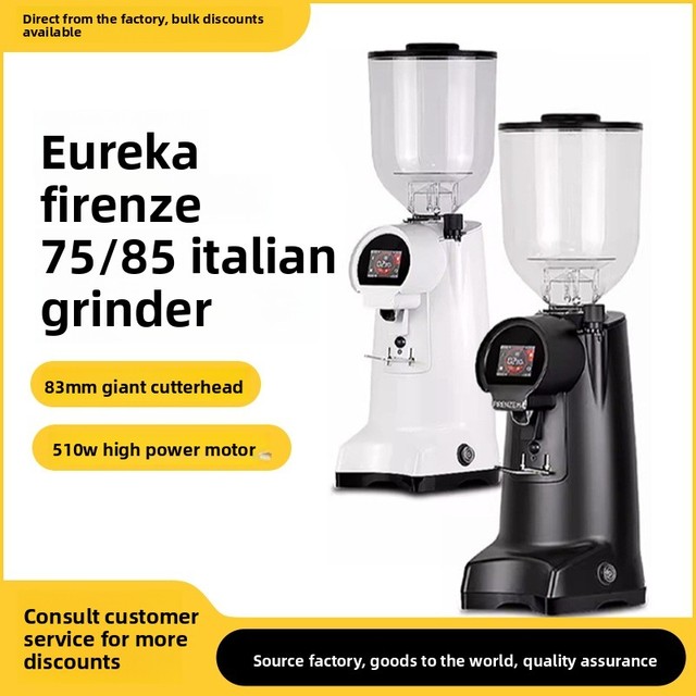 EUREKA FIRENZE 75 85 Commercial Espresso Grinder Timed Dosing Electric Coffee Bean Grinding Machine