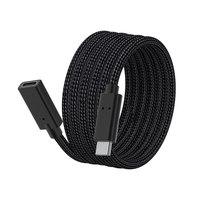 Maßgefertigtes 10Gbps USB 3.1 Verlängerungskabel 60W PD Schnellladung USB-C Stecker auf Buchse Extender Sauerstofffreies Kupfer für Laptop