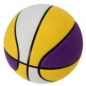 Ballons de basket personnalisés de haute qualité et durables, avec chambre à air en caoutchouc naturel, design respirant, légers, service OEM/ODM, pour adultes. - Product Image 6