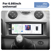 MEKEDE DUDUAUTO Pantalla para Auto DUDU7 7870, Radio para Auto, Car-play, Navegación GPS, Android 13, para Modelo Universal de 6.86 Pulgadas