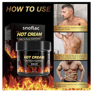 Vente en gros Crème chaude coréenne amincissante pour brûler la graisse du <span class=keywords><strong>ventre</strong></span> Gel pour brûler les graisses Crème amincissante thermique pour hommes et femmes - Product Image 2