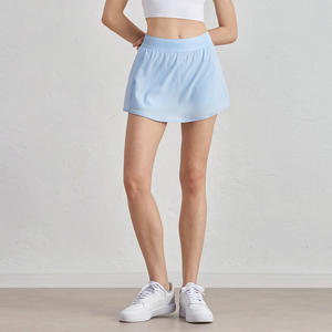 OEM özel <span class=keywords><strong>2</strong></span>-in-1 spor etek kadınlar için güneş koruma Mini Golf ve nefes Yoga yerleşik şort tenis giymek için - Product Image 6