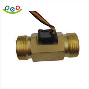 Độ chính xác cao G1/2 G3/4 inch dòng Turbine mét cảm biến thép không gỉ <span class=keywords><strong>Brass</strong></span> loại mức chất lỏng lưu lượng kế tốc độ dòng chảy - Product Image 1
