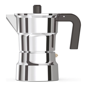 Cafetera de Aluminio 3 Tazas SOLIDEXPRESS Inducción Cromo Brillante 1655NEW - Product Image 2