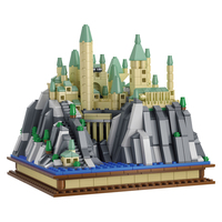 Mork 3D DIY 031006 Blocs de Construction Jouets Château de Poudlard Avec 1101 PCS