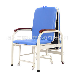 Silla de Hospital Ji Fuxiang 190x63x62 Plegable con Ruedas para Uso de Enfermería - Product Image 4