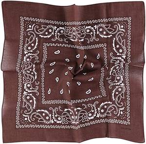 ออกแบบโลโก้แฟชั่นของคุณเอง พิมพ์ลายผ้าพันคอผ้าฝ้ายทรงสี่เหลี่ยม - Product Image 3