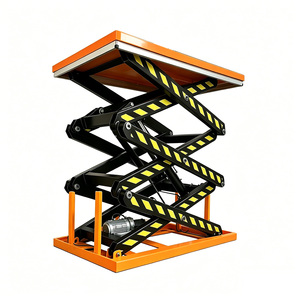 โต๊ะยกแบบกรรไกรไฟฟ้าไฮดรอลิกแบบตั้งพื้น 2 ตัน แบบสองชั้น/สามชั้น - Product Image 4
