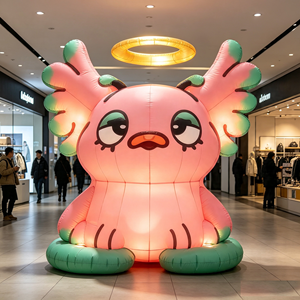 Diseño de Personaje de Mascota <span class=keywords><strong>Inflable</strong></span> Personalizado, Muñeco de Animal de Dibujos Animados Gigante <span class=keywords><strong>Inflable</strong></span> para Eventos en Centros Comerciales, Exposiciones, Publicidad Exterior - Product Image 1