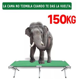 <span class=keywords><strong>Lit</strong></span> pliant compact ultraléger en aluminium et fer de conception moderne pour une utilisation en extérieur et en intérieur, hôpital et salon - Product Image 2