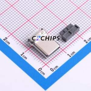 1054440001 USB Connector SMD Connector ( Connector Type: Type-C )( Gender: Male )( Mounting Type: Clamp Plate ) - Product Image 1