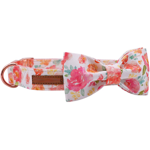 OEM 수락 조절 개 칼라 및 bowtie 사용자 정의 럭셔리 고품질 애완 동물 제품 금속 버클 - Product Image 1