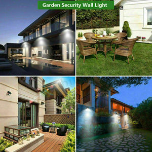 30 <b>LED</b> Solar Battery Powered <b>Led</b> Outdoor Wall <b>Lights</b> Interaction Sconce Lamp With <b>Motion</b> <b>Sensor</b> WADE-JS024 Solar Wall <b>Light</b> WADE - Product Image 2