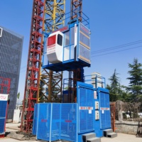 Monte-charge de chantier pour passagers et marchandises avec hauteur de levage personnalisable pour divers besoins de construction