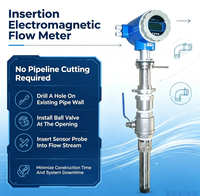 Débitmètre électromagnétique anti-explosion et anti-corrosion à branchement direct pour la mesure du débit des eaux usées, des boissons et des produits chimiques