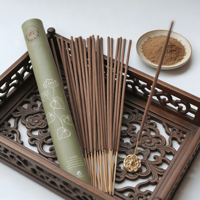 Encens aromatique naturel de haute qualité de 8 pouces en gros pour l'aromathérapie