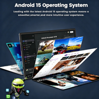 Tablet Android 15 S10pro 11 Inci 16G+1TB, CPU Octa-Core, Daya Tahan Baterai Lama, WiFi + BT 5.0 - Harga Terbaik, Kedatangan Grosir 2026