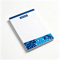 Blocs-notes personnalisés avec logo imprimé, carnets en vrac à feuilles mobiles, bloc-notes à liste de tâches détachable pour le bureau ou l'entreprise