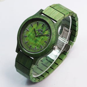 <span class=keywords><strong>Montre</strong></span> en <span class=keywords><strong>bois</strong></span> teint couleur verte vente en gros <span class=keywords><strong>pas</strong></span> <span class=keywords><strong>cher</strong></span> de haute qualité unique spécial <span class=keywords><strong>montre</strong></span> de mode pour hommes femmes OEM - Product Image 2