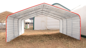 20X20 Ft Zware Outdoor Metalen Carport Grote Garage Met Gegalvaniseerd Stalen Dakframe Voor 2 Auto 'S Boten Vrachtwagen-Voor Parkeren - Product Image 4