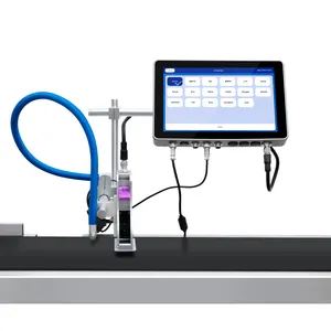 12,7 mm Thermo-TIJ-Tintenstrahldrucker Datumsdrucker für Karton Kunststoff Logo Text Tintenstrahldruckmaschine